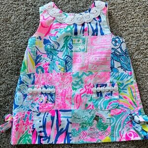 Lilly Pulitzer Baby Lilly Knit Shift Dress 12-18 month size